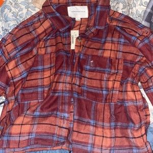 Cropped flannel